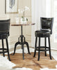 Safavieh Lazzaro Swivel Bar Stool Black Furniture  Feature