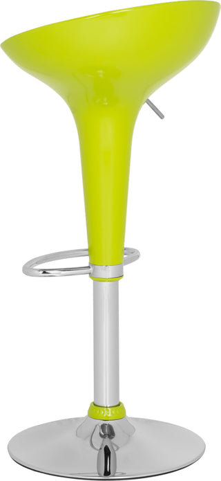 Safavieh Sacha Swivel Bar Stool Lime Green Furniture 