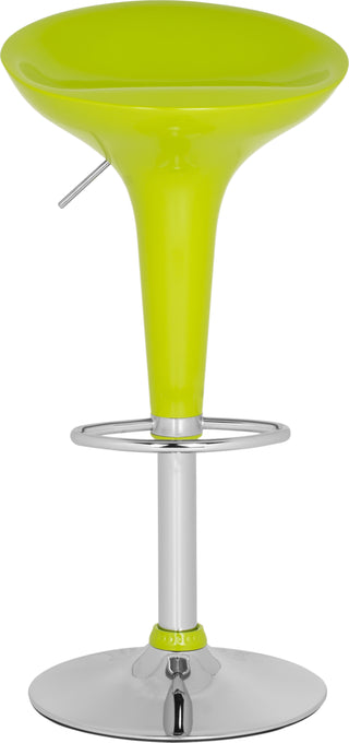 Safavieh Sacha Swivel Bar Stool Lime Green Furniture main image