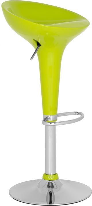 Safavieh Sacha Swivel Bar Stool Lime Green Furniture 