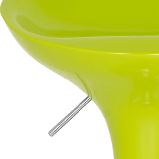 Safavieh Sacha Swivel Bar Stool Lime Green Furniture 