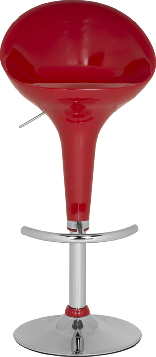 Safavieh Zorab Swivel Bar Stool Red Furniture main image