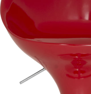 Safavieh Zorab Swivel Bar Stool Red Furniture 