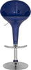 Safavieh Zorab Swivel Bar Stool Navy Blue Furniture main image