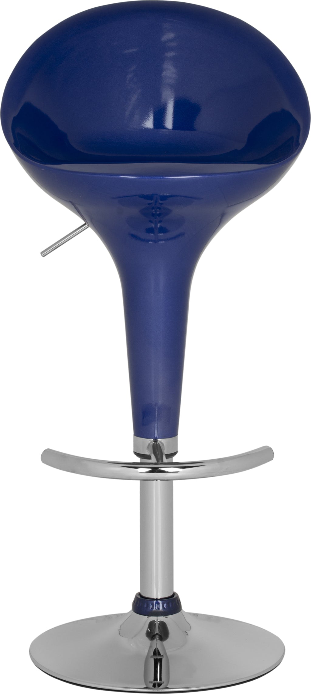 Safavieh Zorab Swivel Bar Stool Navy Blue Furniture main image