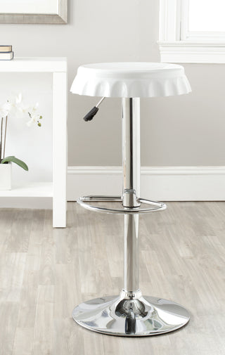 Safavieh Bunky Swivel Bar Stool White Furniture  Feature