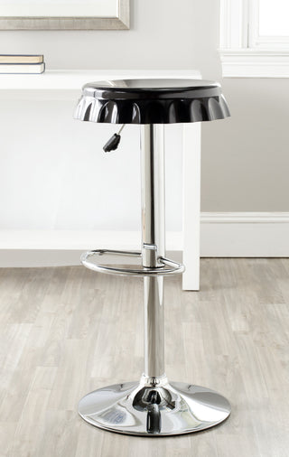 Safavieh Bunky Swivel Bar Stool Black Furniture  Feature