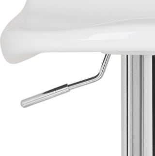 Safavieh Avish Swivel Bar Stool White Furniture 