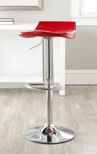 Safavieh Avish Swivel Bar Stool Red Furniture  Feature