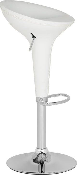 Safavieh Shedrack Swivel Bar Stool White Furniture 