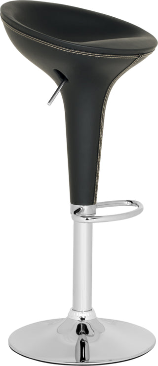 Safavieh Shedrack Swivel Bar Stool Black Furniture 