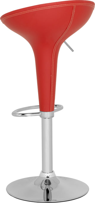 Safavieh Shedrack Swivel Bar Stool Red Furniture 