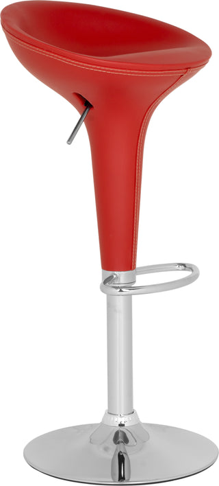 Safavieh Shedrack Swivel Bar Stool Red Furniture 