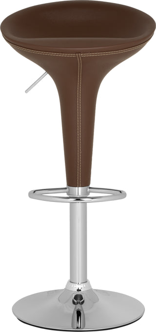 Safavieh Shedrack Swivel Bar Stool Brown Furniture main image