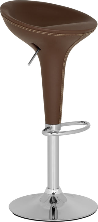 Safavieh Shedrack Swivel Bar Stool Brown Furniture 