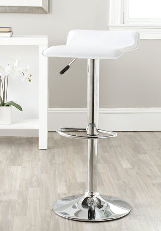 Safavieh Sheba Swivel Bar Stool White Furniture  Feature