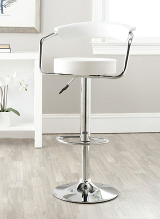 Safavieh Angus Swivel Bar Stool White Furniture  Feature