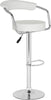Safavieh Angus Swivel Bar Stool White Furniture 