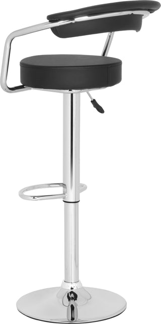 Safavieh Angus Swivel Bar Stool Black Furniture 