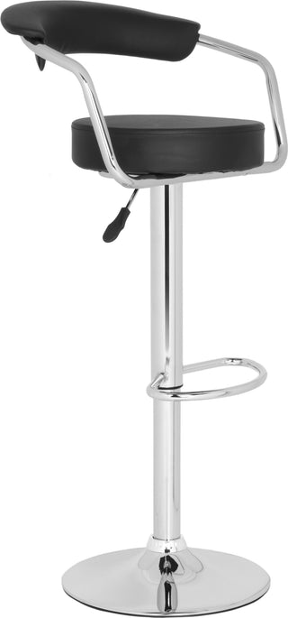 Safavieh Angus Swivel Bar Stool Black Furniture 