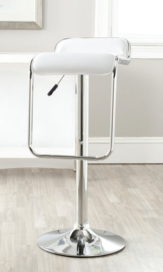 Safavieh Taronda Swivel Bar Stool White Furniture  Feature