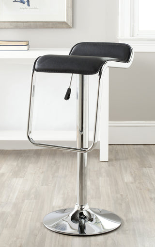 Safavieh Taronda Swivel Bar Stool Black Furniture  Feature