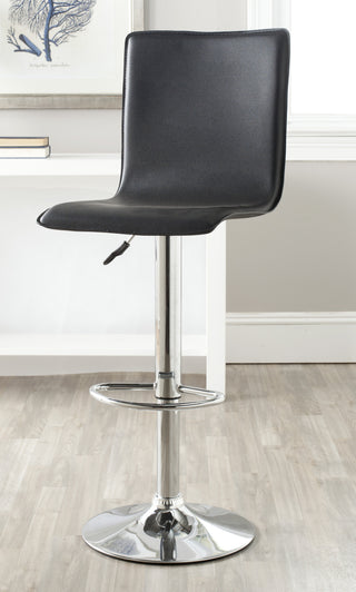 Safavieh Magda Swivel Bar Stool Black Furniture  Feature