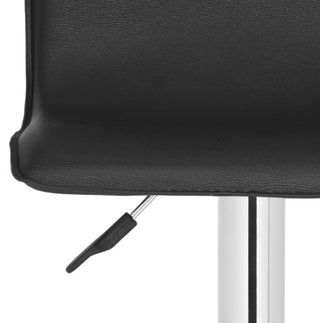 Safavieh Magda Swivel Bar Stool Black Furniture 