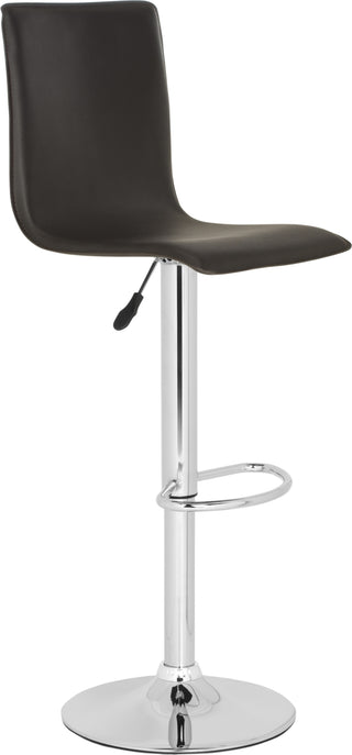 Safavieh Magda Swivel Bar Stool Brown Furniture 