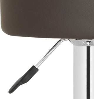 Safavieh Jude Swivel Bar Stool Brown Furniture 