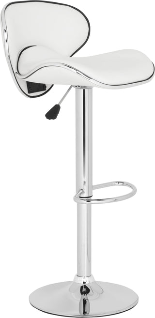 Safavieh Shambi Swivel Bar Stool White Furniture 