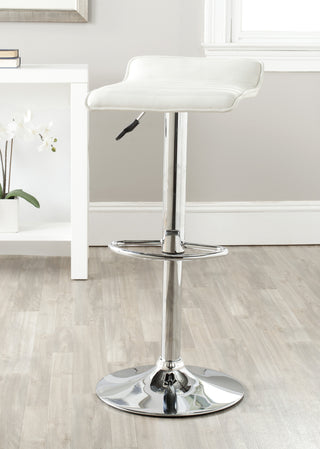 Safavieh Kemonti Swivel Bar Stool White Furniture  Feature