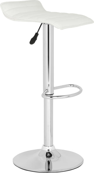 Safavieh Kemonti Swivel Bar Stool White Furniture 