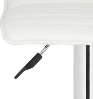 Safavieh Kemonti Swivel Bar Stool White Furniture 