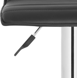 Safavieh Kemonti Swivel Bar Stool Black Furniture 