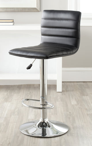 Safavieh Arissa Swivel Bar Stool Black Furniture  Feature