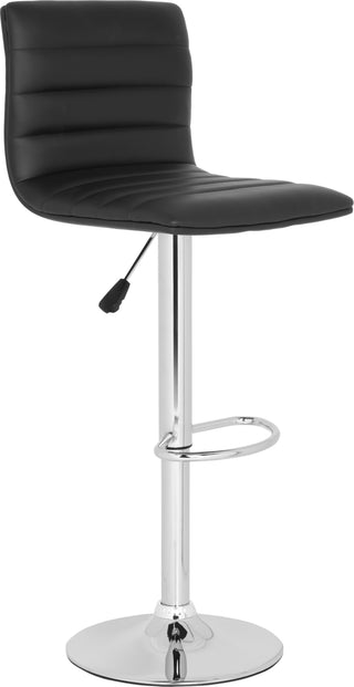 Safavieh Arissa Swivel Bar Stool Black Furniture 