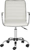 Safavieh Jonika Swivel Desk Chair White Furniture main image
