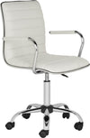 Safavieh Jonika Swivel Desk Chair White Furniture 
