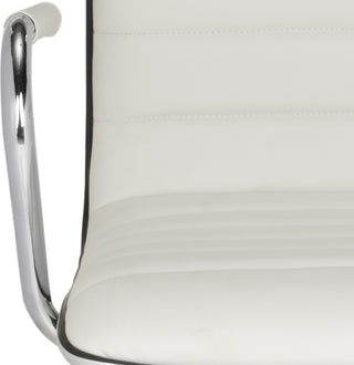 Safavieh Jonika Swivel Desk Chair White Furniture 