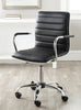 Safavieh Jonika Swivel Desk Chair Black Furniture  Feature