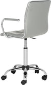 Safavieh Jonika Swivel Desk Chair Grey Furniture 