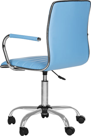 Safavieh Jonika Desk Chair Blue Furniture 