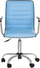 Safavieh Jonika Desk Chair Blue Furniture main image