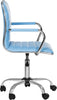 Safavieh Jonika Desk Chair Blue Furniture 