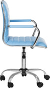 Safavieh Jonika Desk Chair Blue Furniture 