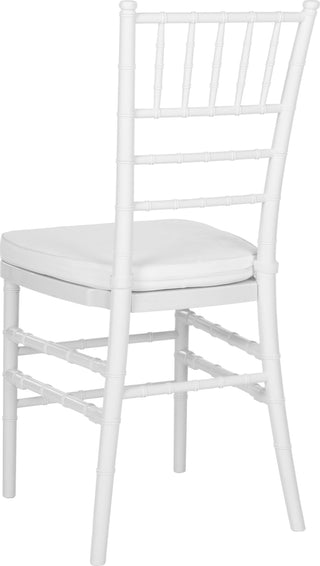 Safavieh Clear 17''H Carly Side Chair White Furniture 