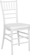 Safavieh Clear 17''H Carly Side Chair White Furniture 