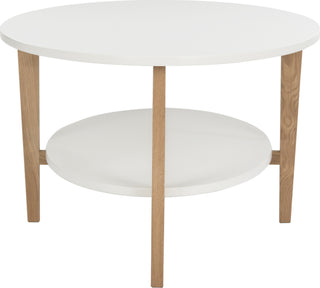 Safavieh Woodruff Oval Coffee Table White Furniture 