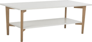 Safavieh Caraway Rect Coffee Table White Furniture 